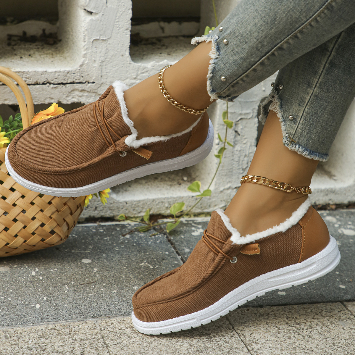 Warm Women's Winter Snow Boots With Fleece Lining And Thick Sole_voghion.com