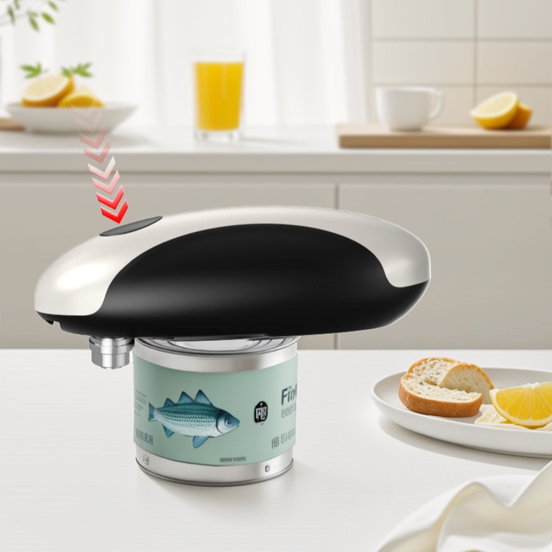 Fully Automatic Kitchen Can Electric Lid Opening Tool Cross-Border Popular Multifunctional Electric Smart Can Opener Bottle Opener