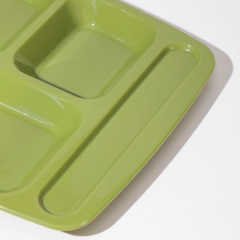 School rectangular dinner plate, wholesale