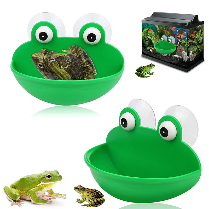 Reptile Pet Rest Platform Amphibious Amphibious Frogs Perch Frogs/Adads/Gecko/Pulles Factory Direct Sales in Stock