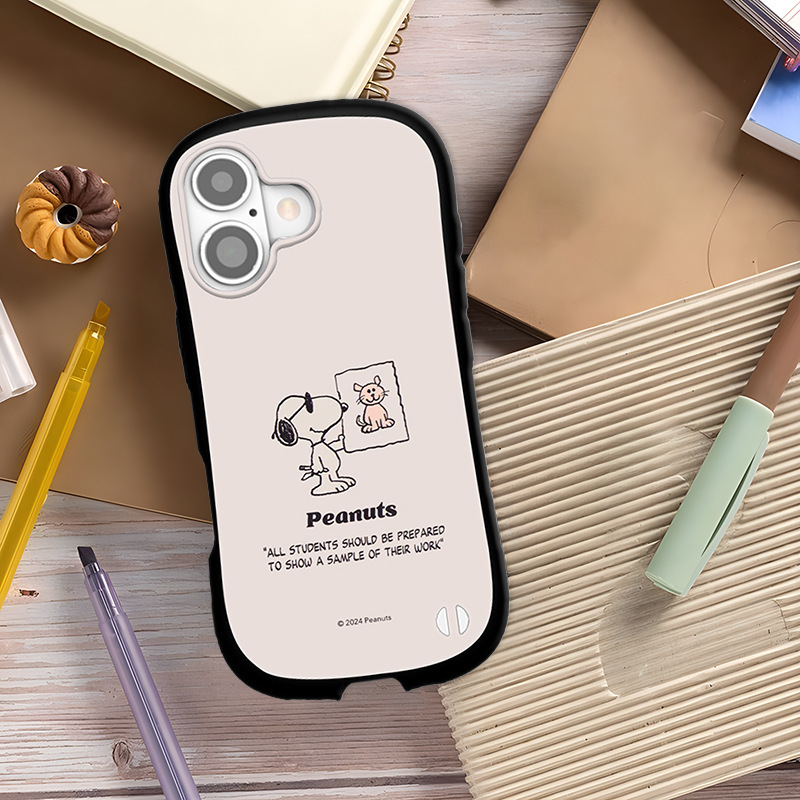 Slim Waist iPhone 17 Phone Case Full Protection Anti-Drop 15 New Model 16Pro Cartoon Thickened Female 14 Personalized Simple Male