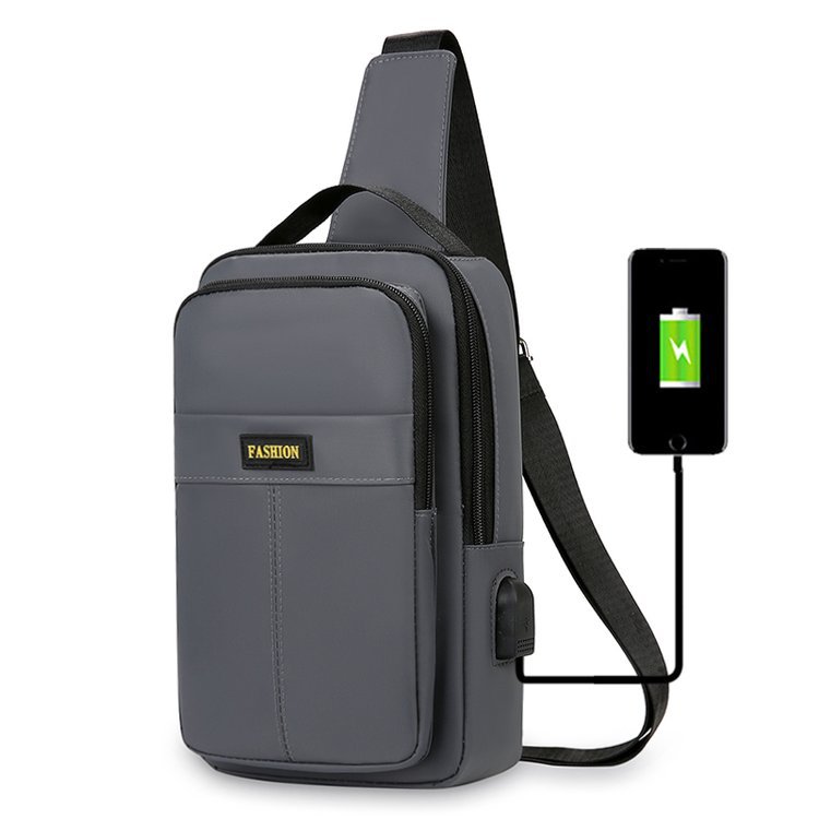 2023 New Casual Shoulder Bag Oxford Cloth Small Backpack Solid Color Men's Bag Casual Crossbody Bag Handheld Business Bag_voghion.com