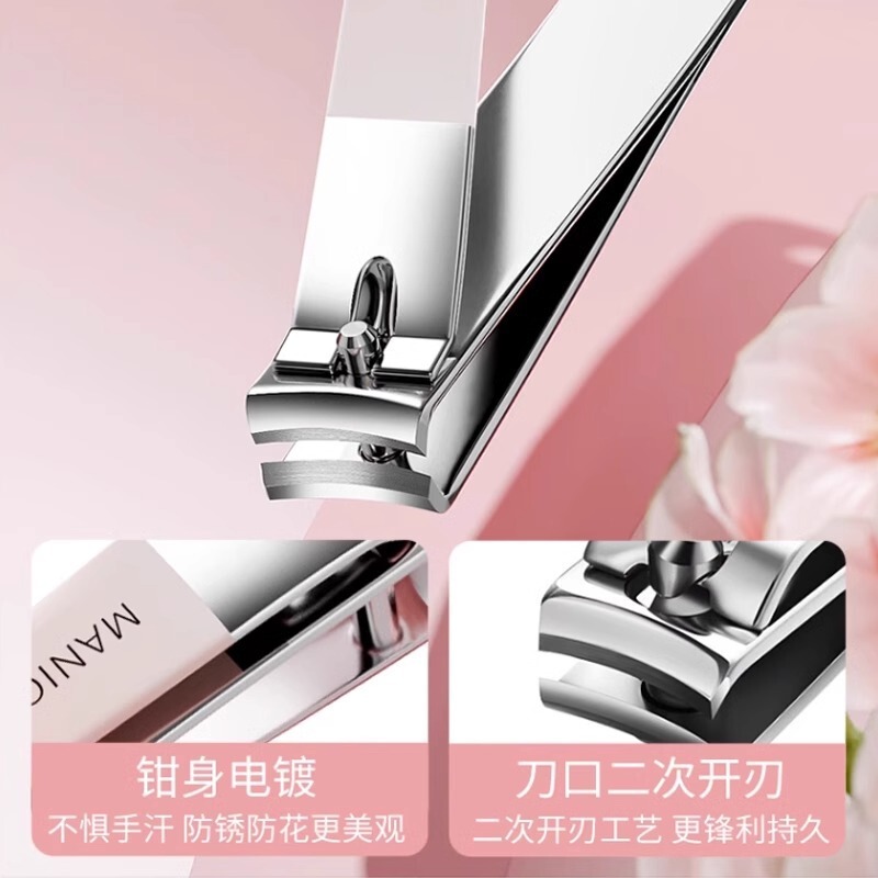 爪切り、輸入女性用爪切り、シングルパックオリジナル斜めドイツ家庭用ポータブル爪切りセット|undefined