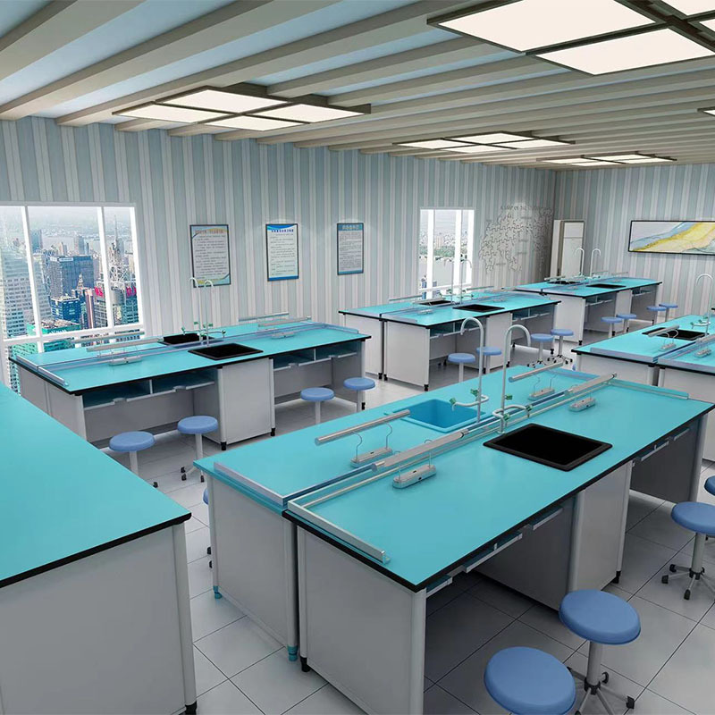 Middle and high school biological observation microscope laboratory equipment student test console physical and chemical ceramic plate desktop 2
