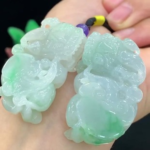 Live Supply of Jewelry, Guanyin Jade Pendant, Natural Burmese Jade A-Grade Wholesale