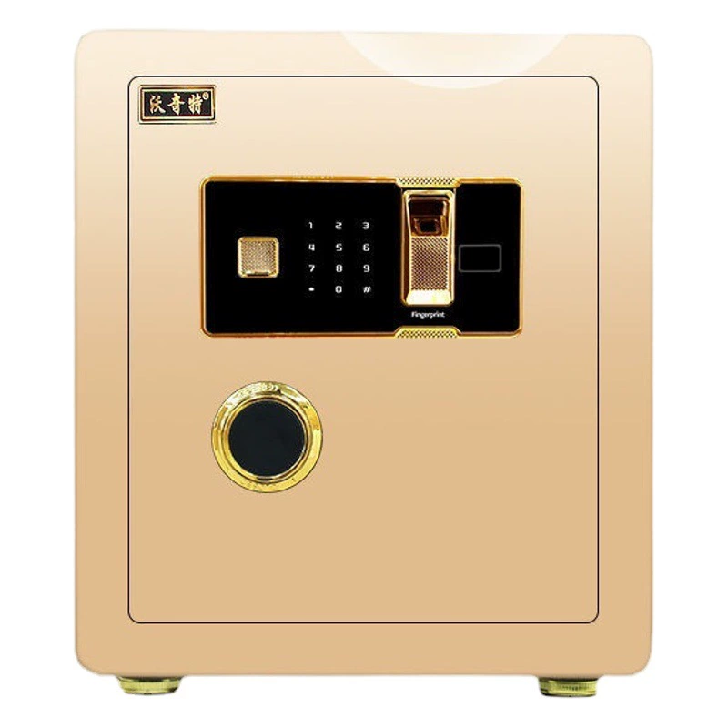 Заводской прямой сейф с электронным паролем по отпечаткам пальцев, мини-домашний офис, Настенная Противоугонная сигнализация, цельнометаллический Сейф