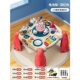 Children's Learning Table Large Particle Building Blocks Table Early Education Multifunctional Game Table Infant Toys 1-3 Plastic