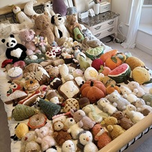 jellycat玩偶毛绒公仔系列动物卡皮巴拉毛绒玩具婚礼抛洒娃娃批货