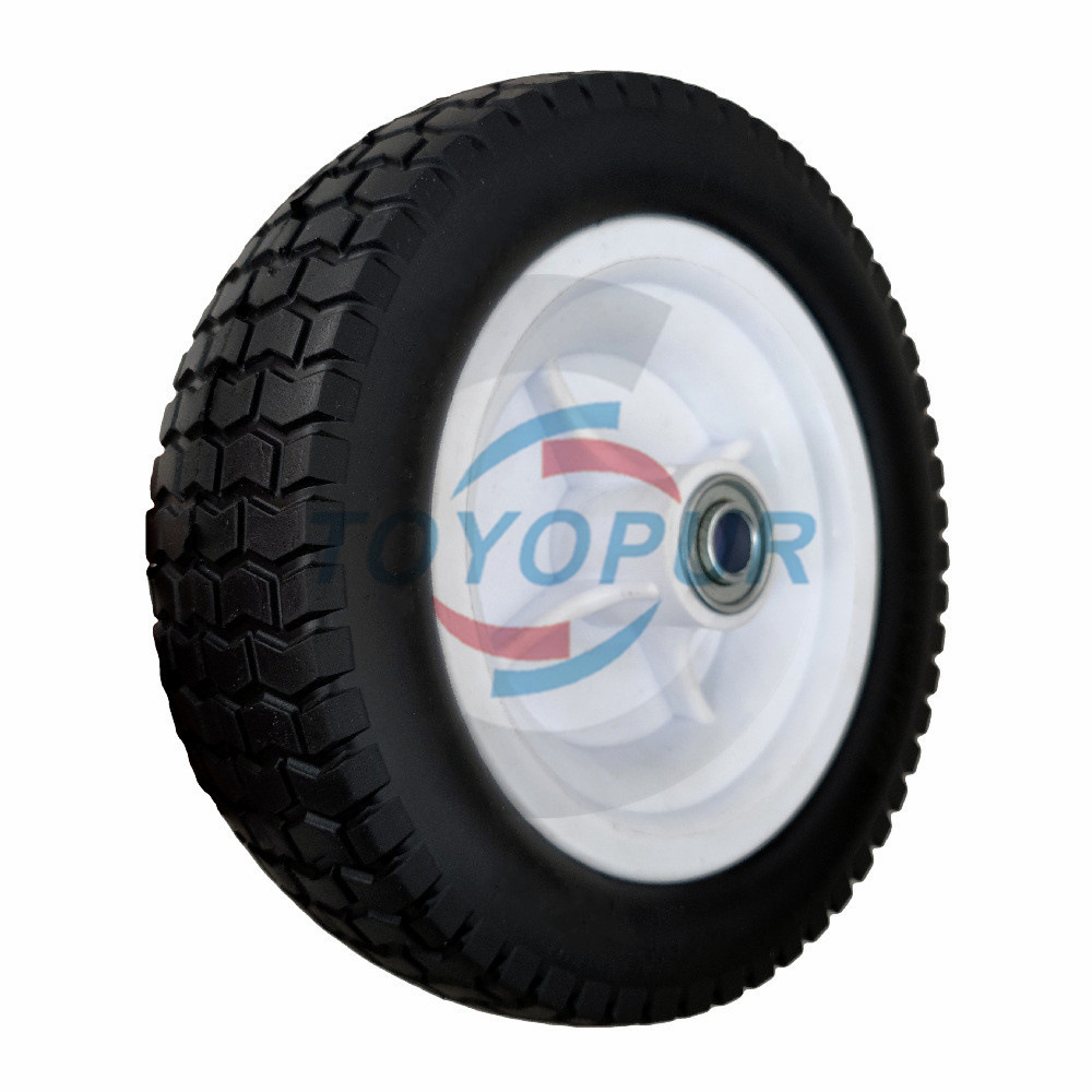 CLLA PUR发泡实心轮胎 代步车轮  抗压