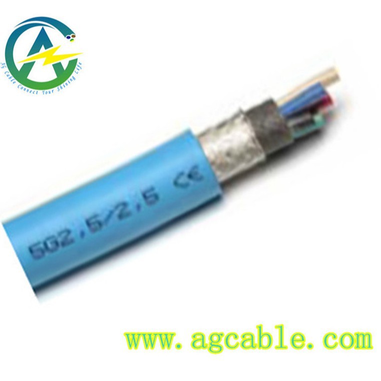 E-YCY PVC Insulated Cable with Concentric Conductor铜丝铠装