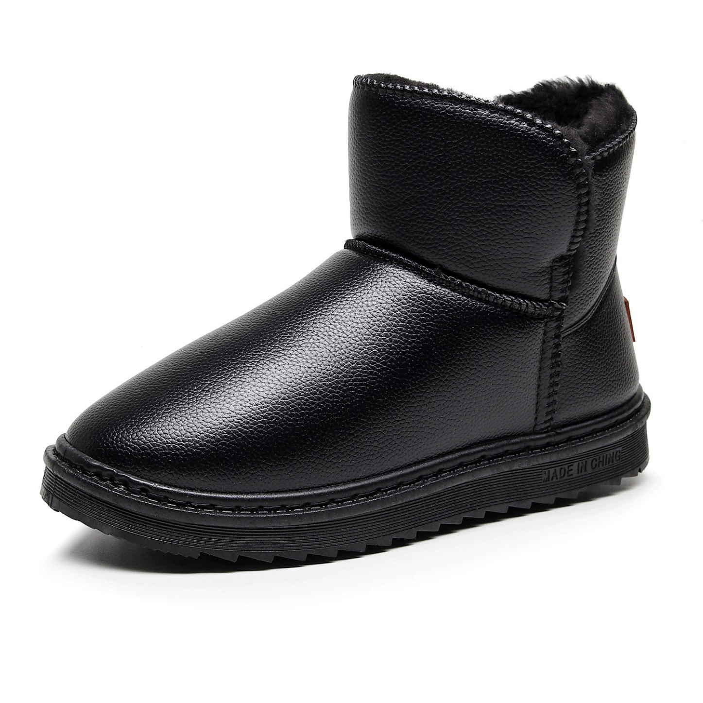 Ботинки на меху для ankles, теплая нескользящая обувь на мягкой подошве, западный стиль, размеры 35–41 (цвет 969‑1)