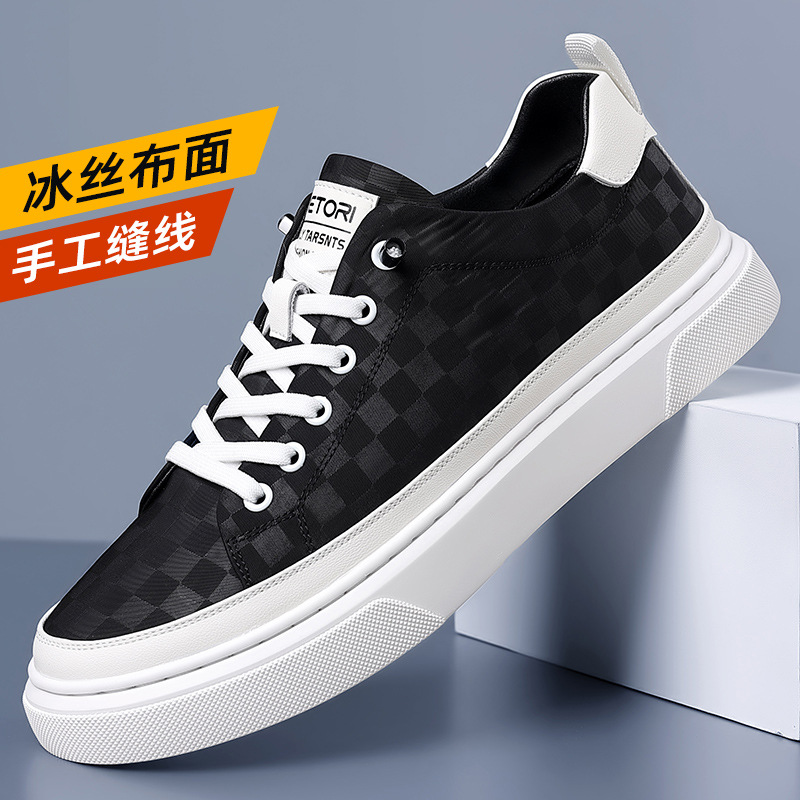 Zapatos de skate de verano para hombres transpirables zapatos de suela suave ligeros zapatos casuales de hombre deportivos multifuncionales zapatos de hombre antideslizantes al por mayor