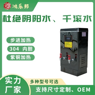 定制开水机电热步进式开水器商用烧水器大容量智能智能控制饮水机