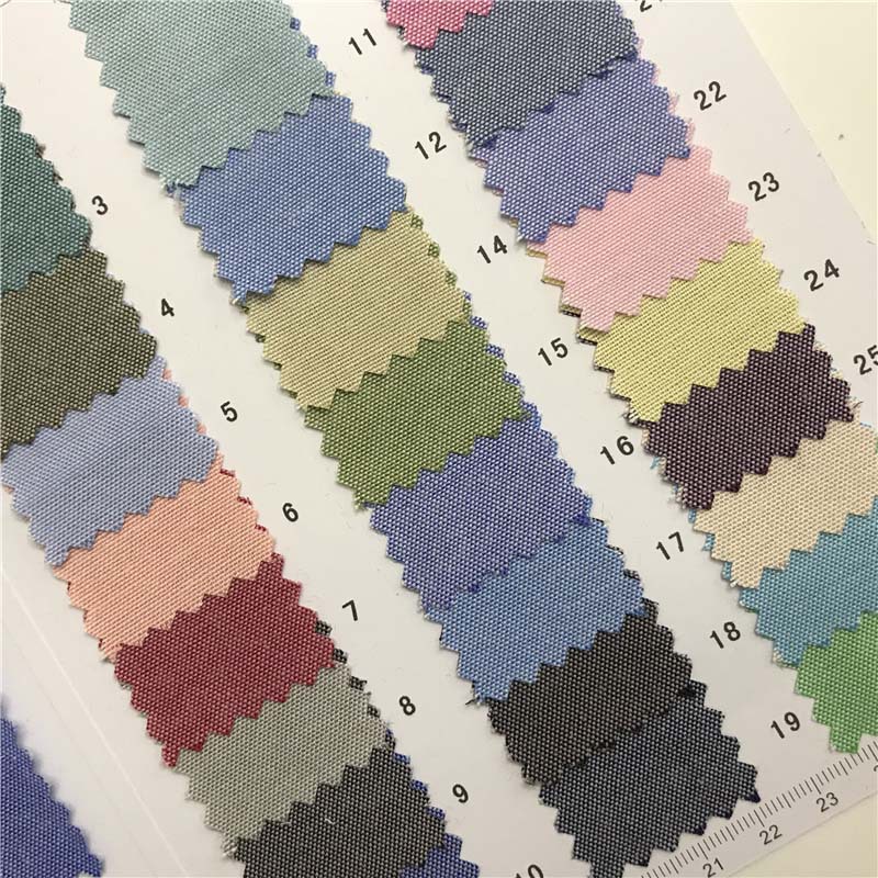 涤棉牛津布混纺面料 125个色现货供应 厂家直销 衬衫面料 949062