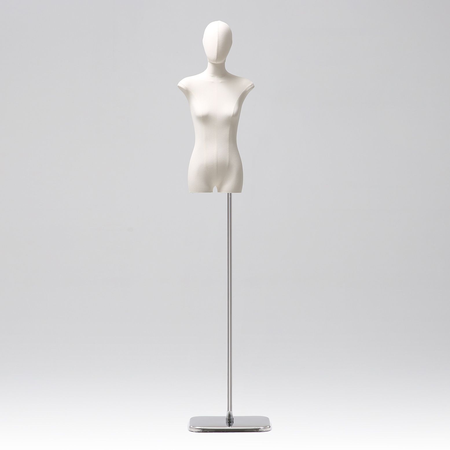 Tienda de ropa de estilo coreano cuerpo plano de alto nivel de mujer mitad de ventana de ropa de mujer muñeca plataforma de exhibición de cuerpo grueso nuevo pecho pequeño