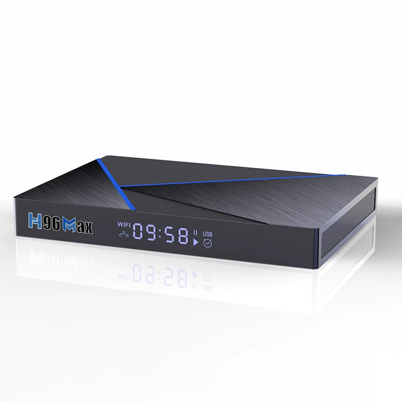H96 Max V56 комплект — ТВ-приставка RK3566 8ГБ/64ГБ, Dual WiFi, Android 12, BT-плеер