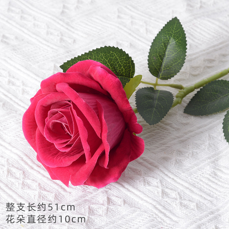 大绒布浅玫红