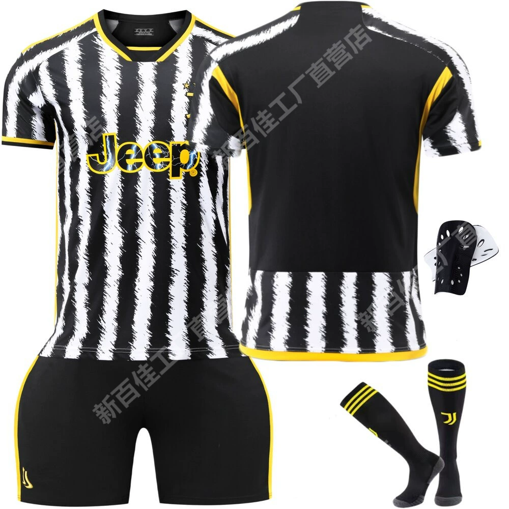 2314 Juventus домашняя футбольная форма новый набор № 9 Хове 22 Ди Мариа 10 Погба 7 Чiesa