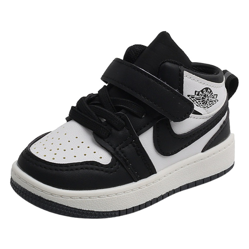 Zapatillas de deporte de otoño para niños nuevos zapatos de tablero alto para niños zapatos de bebé para niñas Zapatos de baloncesto de moda para niños AJ