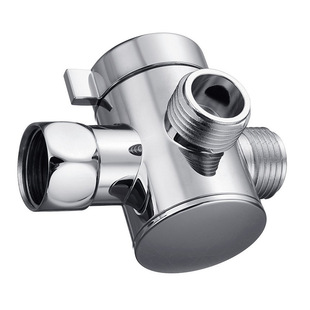 Cross-Border American Bathroom Three-Way Socket Water Distributor Shower Head Water Distributor Nozzle Three-Way