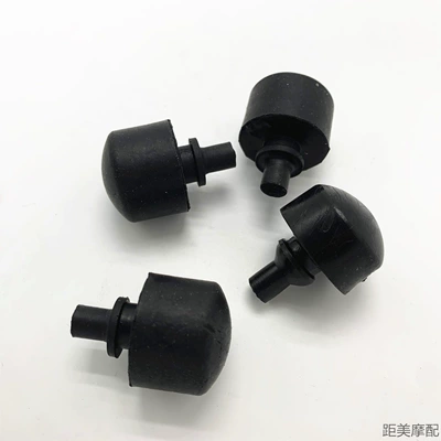 Motorcycle frame — Electric Motorcycle Double Support Rubber Pad - plug-type-higher4-pcs