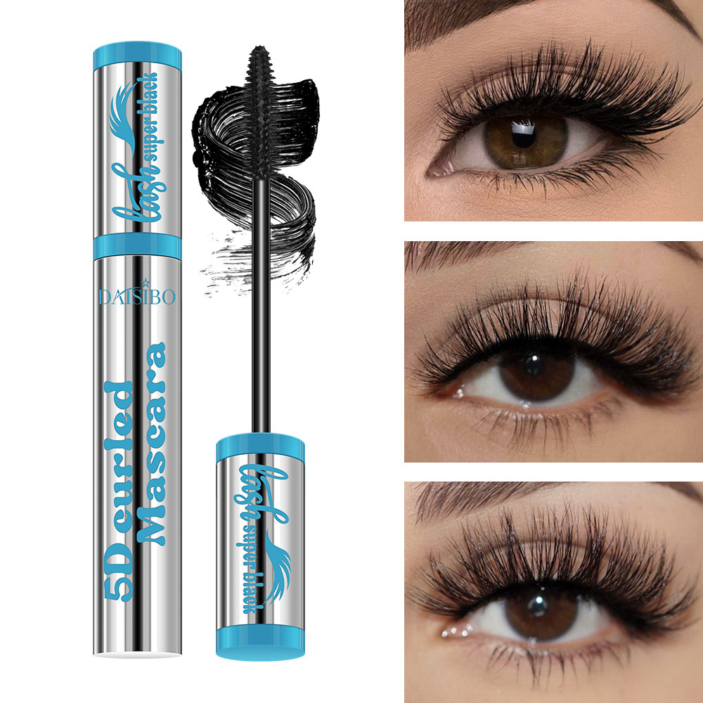 Cross-border DAISIBO three-color mascara is waterproof, sweat-proof, does not smudge, naturally curls, thickens and lengthens undefined