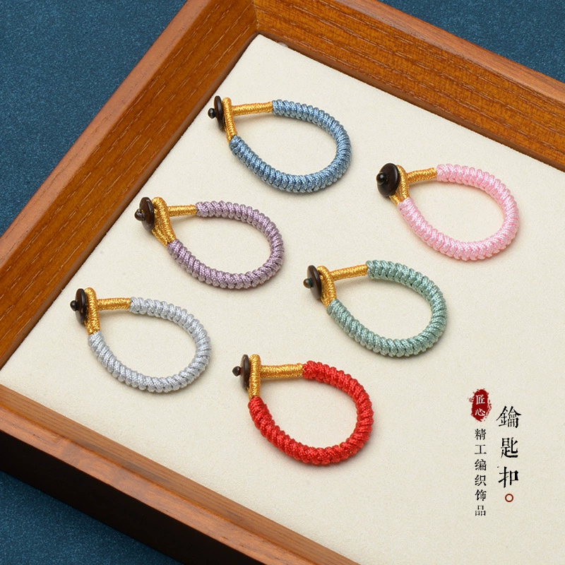 Полуфабрикатное кольцо для ключей diy аксессуары ручной вязки алмазный узел брелок автомобиль подвеска небольшой аксессуар