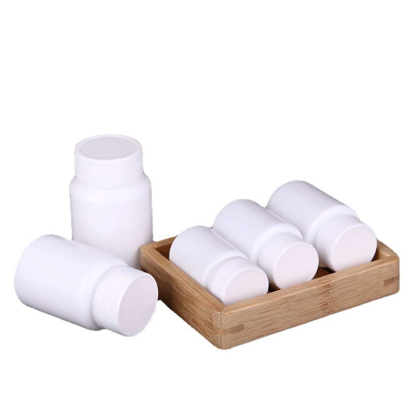 卸売 15/30/60/100/150/200 ミリリットル固体包装ボトル空ボトル白薬瓶 PE プラスチックボトル|undefined