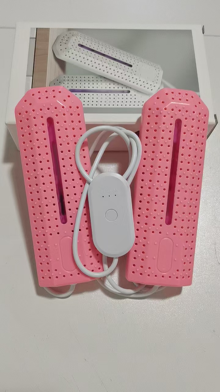 USB 양면 보라색 조명 시간 제한 핑크