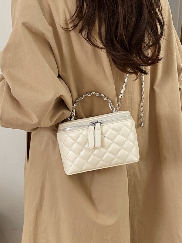 Bolso de cadena de diamante, bolso de mujer, bolso de moda, bolso de mano de mujer, nuevo bolso de hombro universal