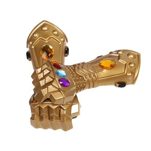 Avengers 4 Thanos Gloves Mask Infinity Stone Endgame Thanos Weapon Set Decoration Props