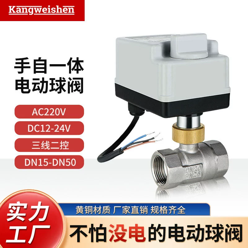 Трансграничные специальные ручные электрические шаровые клапаны из нержавеющей стали