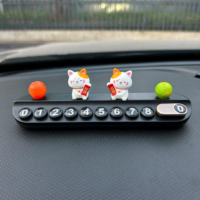 Parking Plate, Car Car Phone | Nömrəli dayanma kartı - bring-good-fortune-good-luck-2-whole-green-and-yellow-oranges-black-aromatherapy-license-plate