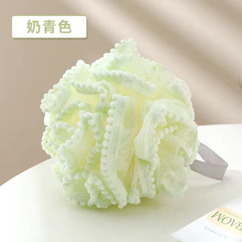 bola de banho verde