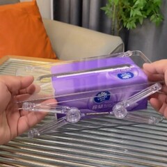 軽奢でクリエイティブな昇降式ティッシュボックス収納ケース、リビング、寝室、ダイニングルーム用、穴あけ不要の家庭用整理ティッシュボックス