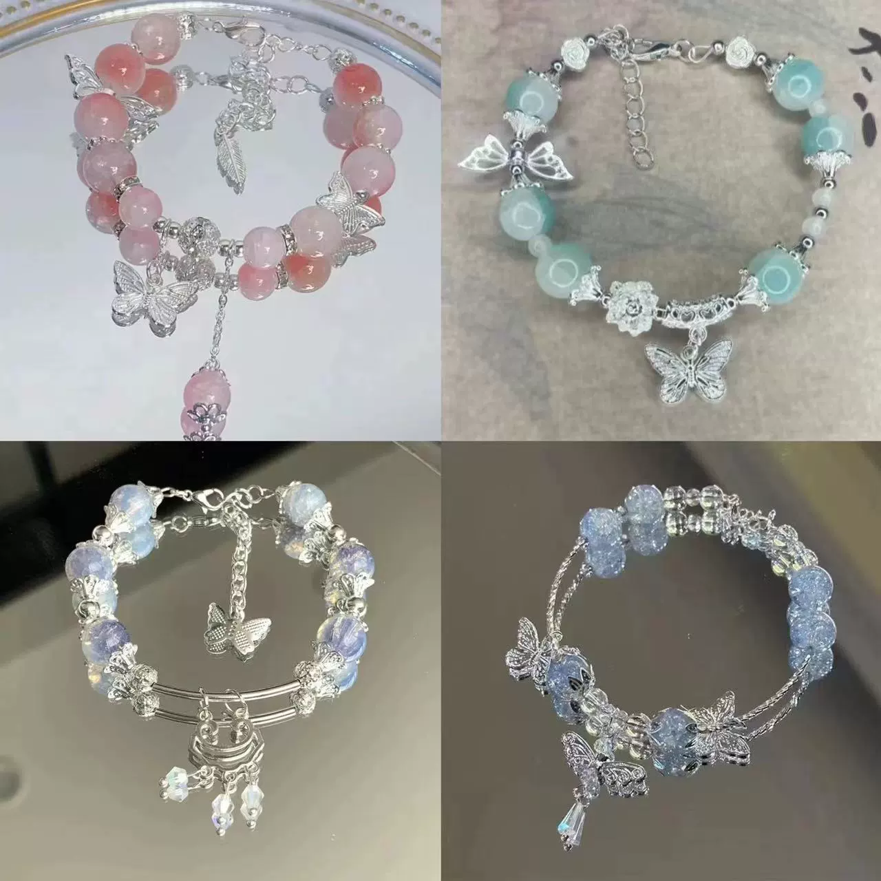 Summer brand glass beaded bracelet
