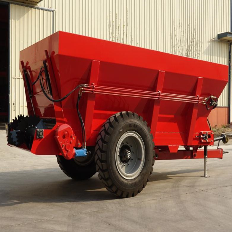 农家肥撒粪车  山东生产大容量粪肥撒肥机 撒鲜粪机械