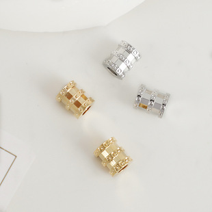 ��ɫ����Aɢ���~�18k����������朴����D��Ͳ��diy�Ʒ���