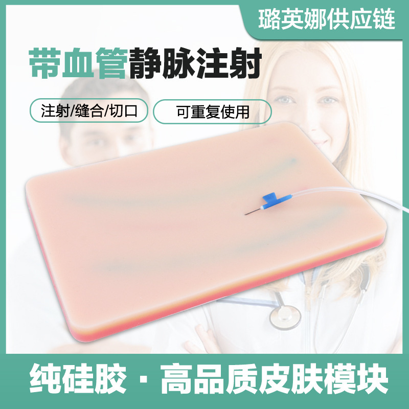 Vein Piercing Skin Blood Vessel Injection Module Medical School Student Nurse Simulation Practice Needle Medical