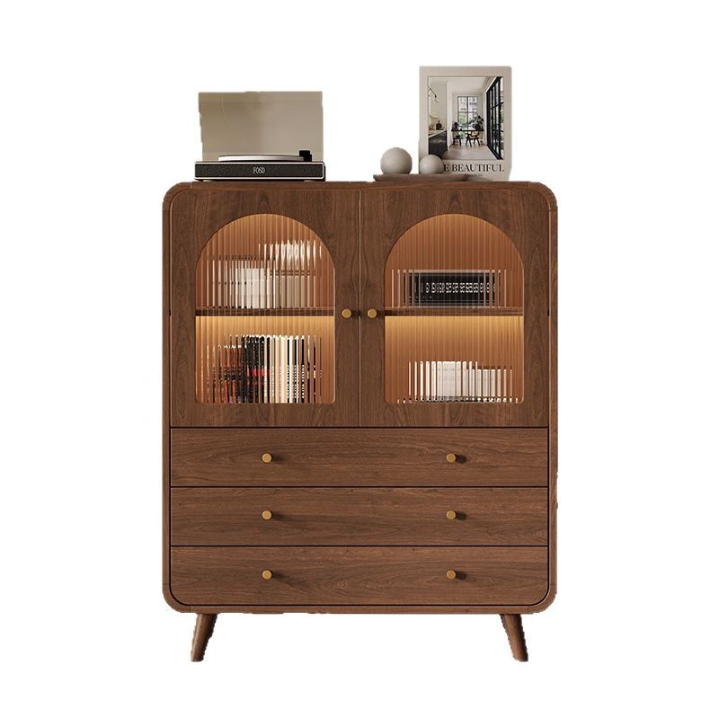 Gabinete lateral de comedor de estilo retro, sala de estar, TV, gabinete lateral, gabinete de almacenamiento contra la pared, gabinete de almacenamiento, dormitorio, almacenamiento al final de la cama, gabinete bajo