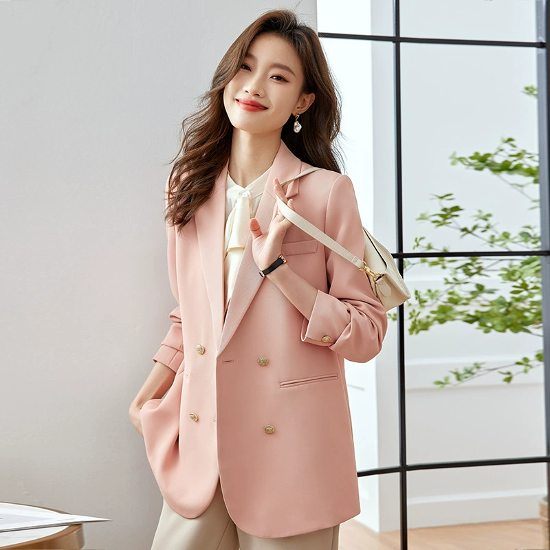 Фукcия осенний классический пиджак, городский стиль, для подростков, slim fit