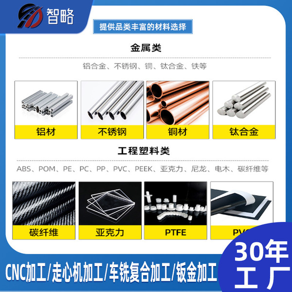 Stainless steel aluminum alloy accessories CNC four-axis machining…