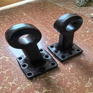 Semi-trailer 50 forged base 5.0cm trailer connecting ring export trailer traction ring