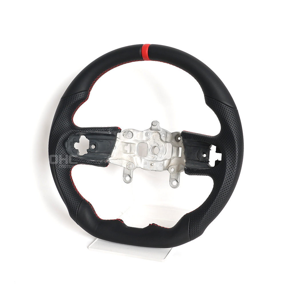 Cross-Border Hot-Selling Product Suitable for 18-23 Models of Jeep Wrangler Jl Full Leather Car Steering Wheel Modification