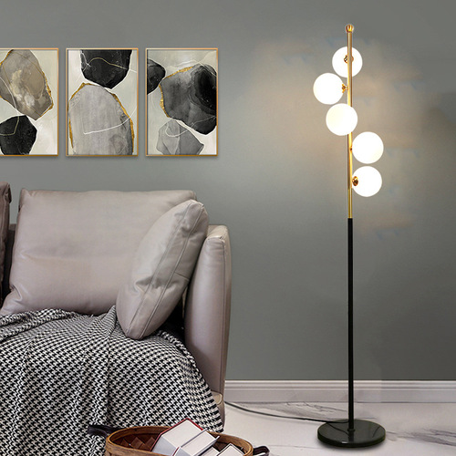 Factory wholesale modern simple living room floor lamp Nordic creative personality bedroom study decoration floor lamp