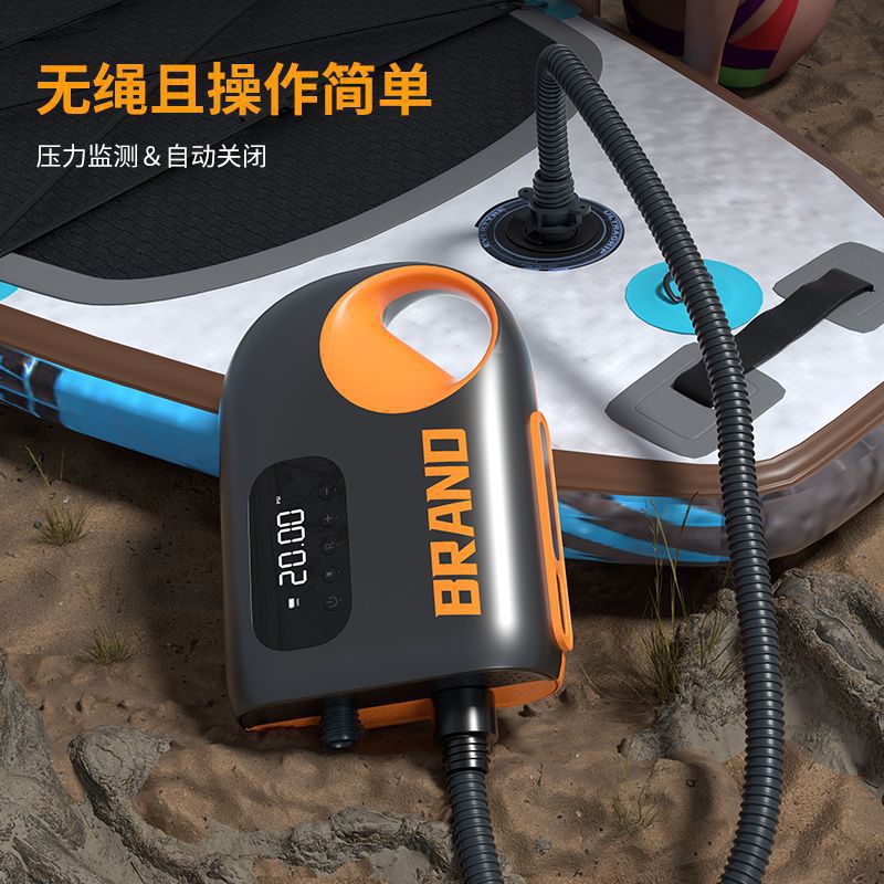 New Kayak Car-Mounted Air Pump Outdoor Portable Electric Air Mattress Sup Paddle Board Wireless Air Pump