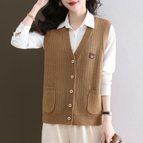 Spring solid vest