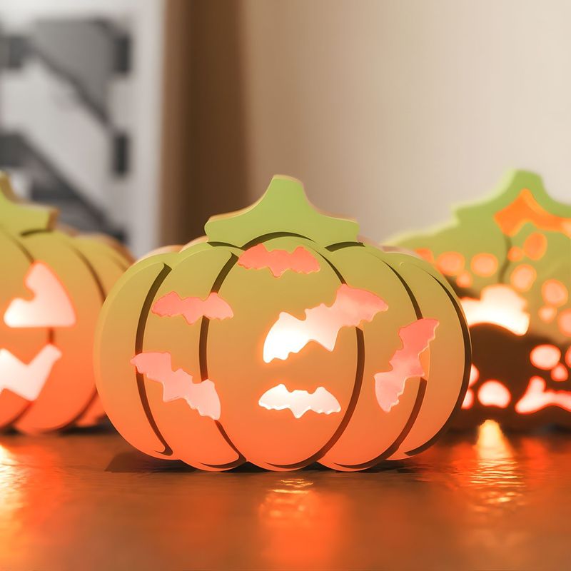 自慢の洋洋diy滴ゴム金型ハロウィーン透かし彫りカボチャ雰囲気灯飾りシリコン金型|undefined