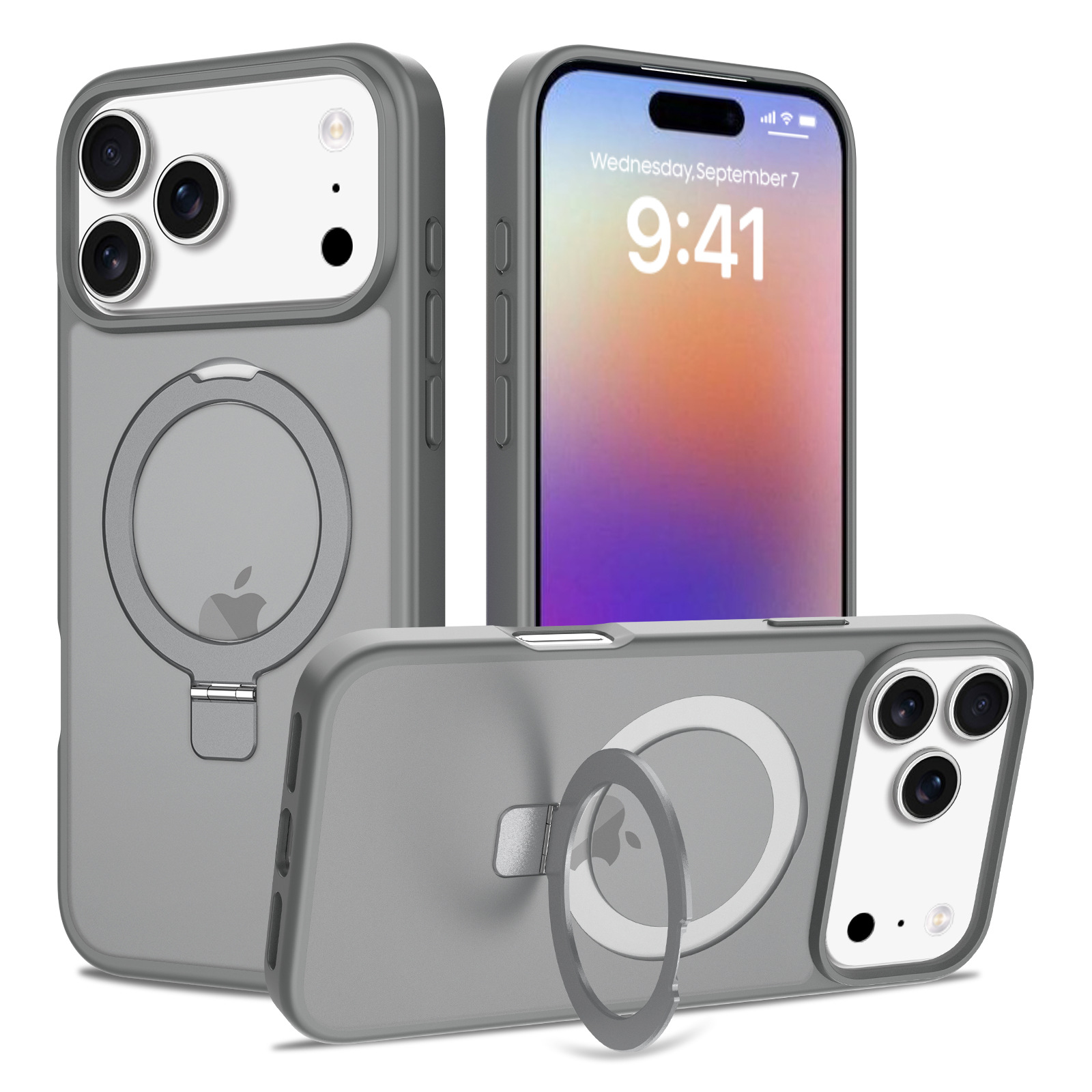 Funda protectora magnética para iPhone 17 Pro Max, compatible con Apple 18pm, acabado mate, dos en uno, protección 16. image 9