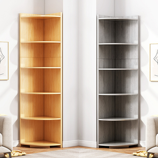 Corner Cabinet Corner Cabinet Floor-standing Triangle Storage Rack Bedroom Corner Storage Cabinet Wall Side Cabinet Corner Wall Shelf Treasure Grain